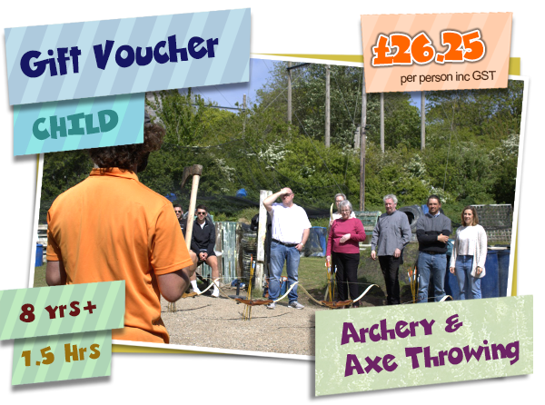 Archery & Axe Throwing - Child